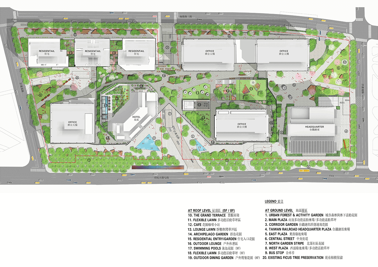 國泰人壽南港調車場 ( 一 ) ( 二 )