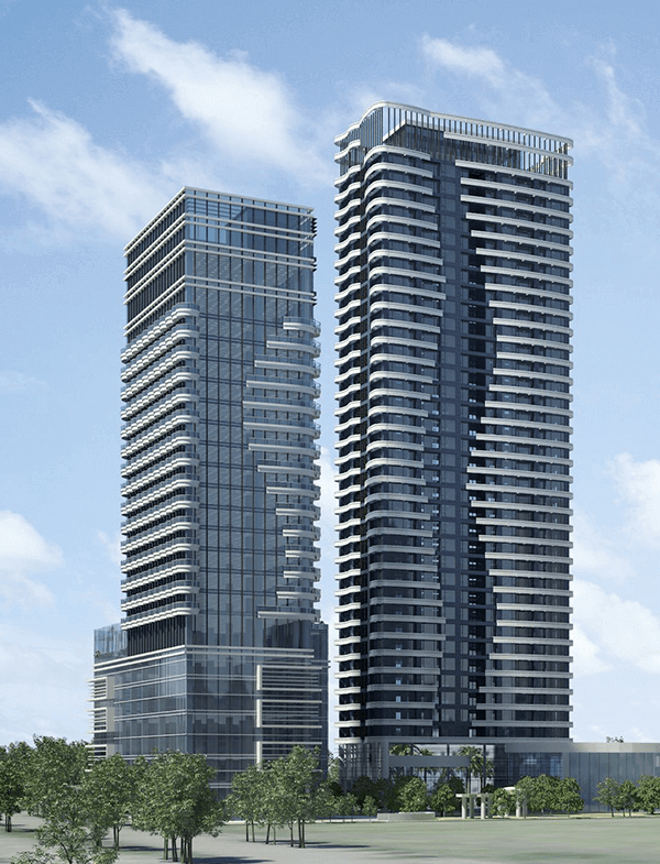 岳泰淡海新市鎮旅館 . 集合住宅