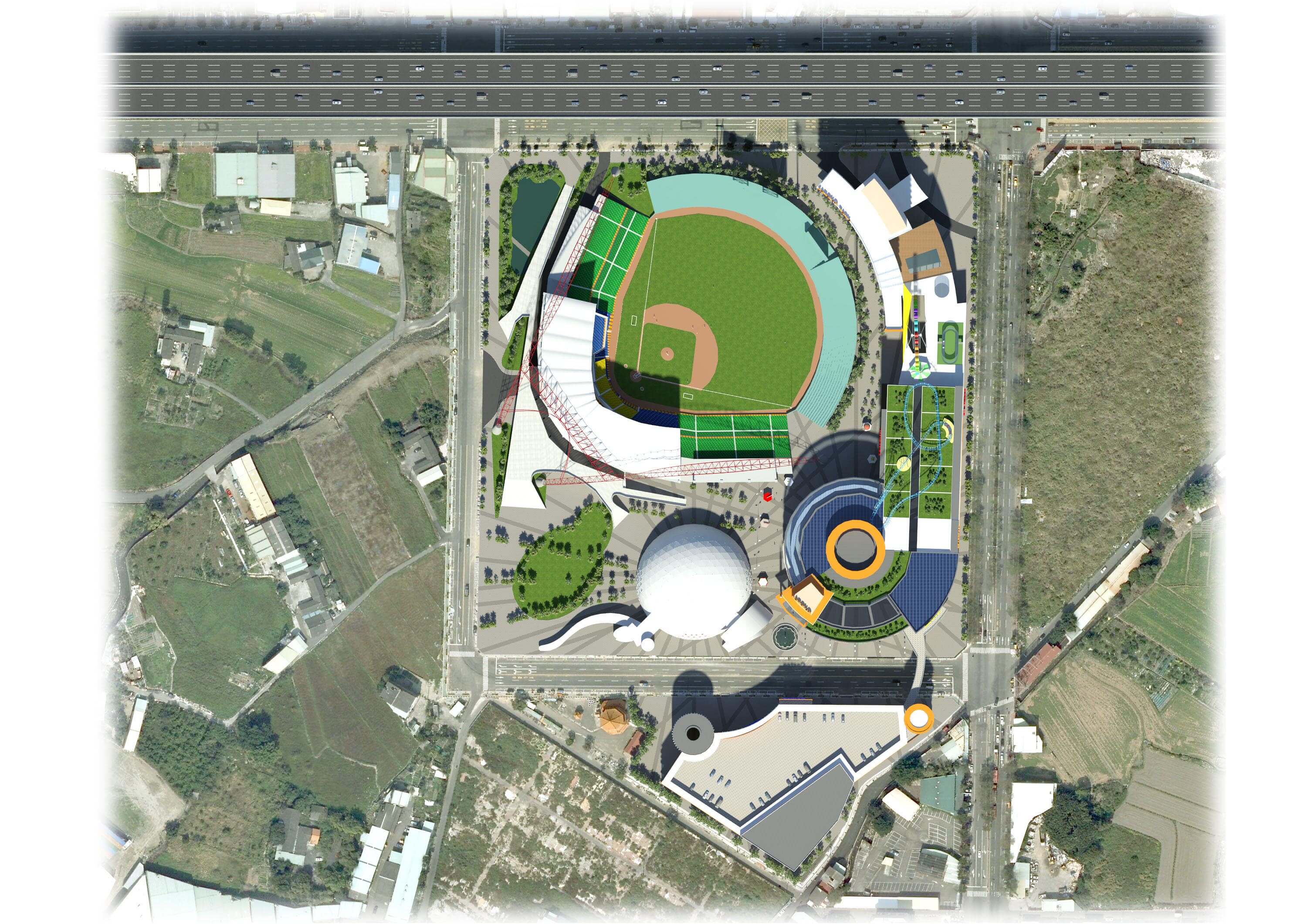 洲際棒球場 BOT 開發案