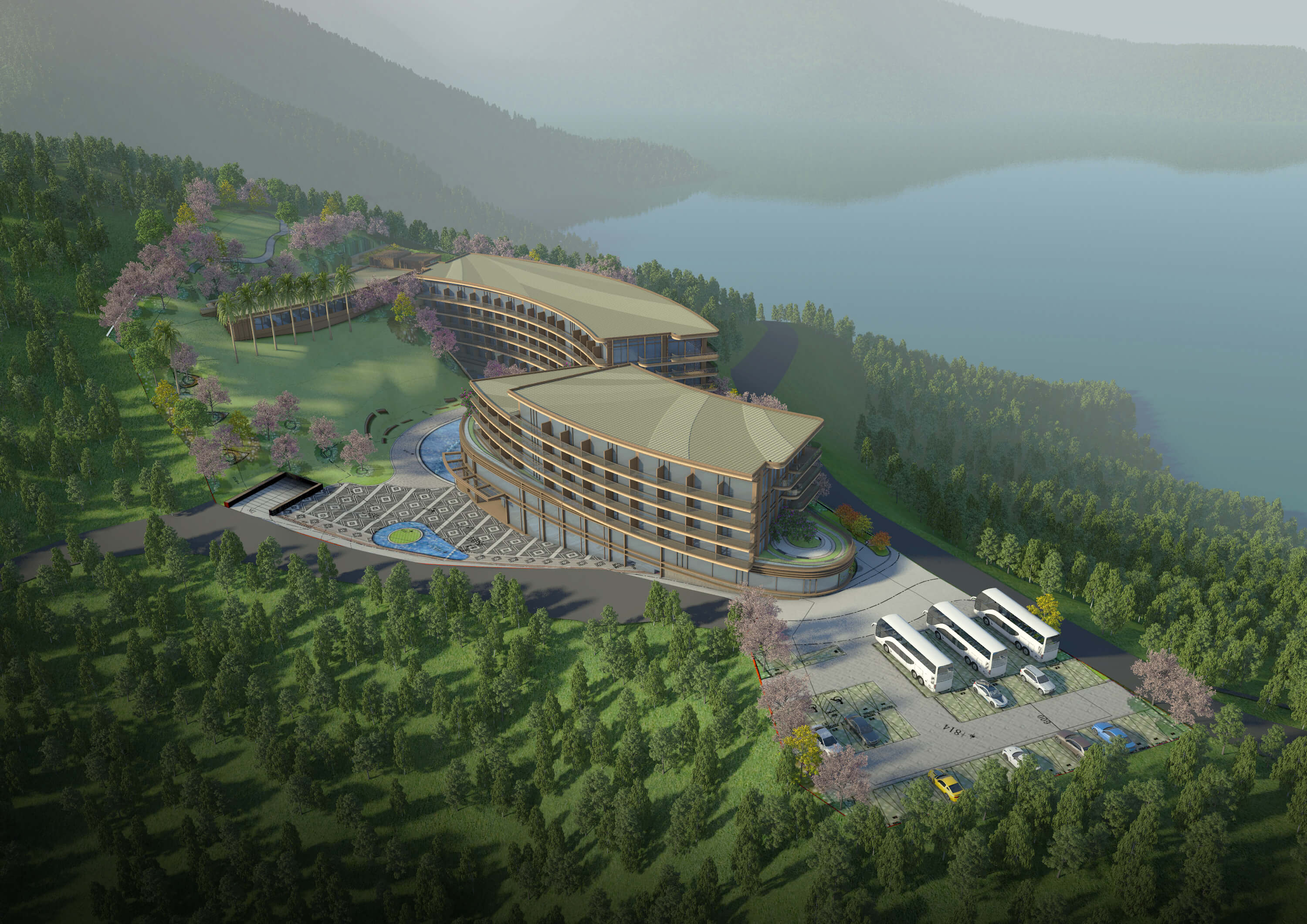 威剛日月潭孔雀園飯店